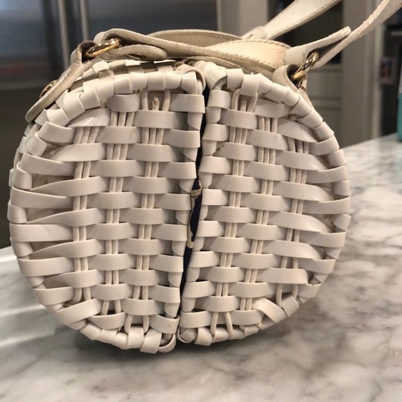 kate spade Bags Vintage Cylinder Wicker Basket Kate Spade Purse